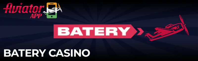 Aviator game in Batery Casino app